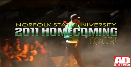 Amir Driver Performs At Norfolk State University Homecoming