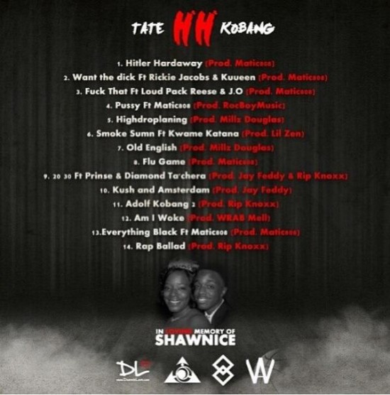 Hitler Hardaway Track List