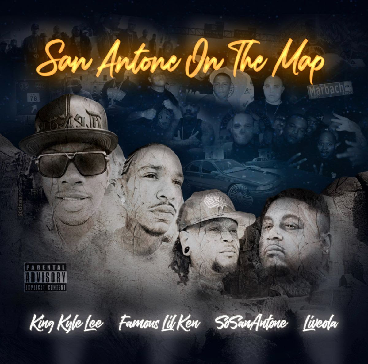 King Kyle Lee, Famous Lil Ken, SoSanAntone & Liveola Shelve Conflict For Historical Collab #SanAntoneontheMap