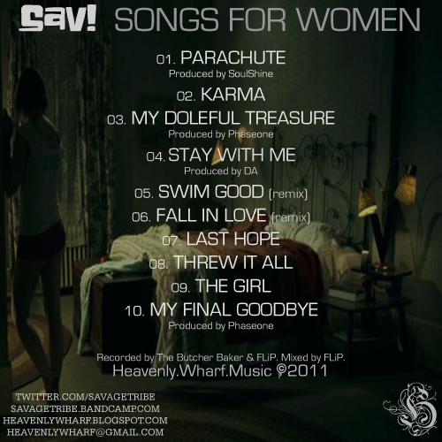 SaV! “Songs For Women” [MIXTAPE]