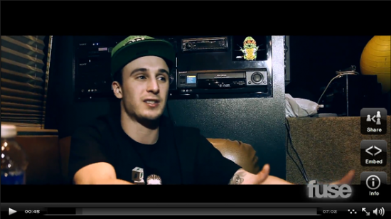 Chris Webby x Fuse TV “Behind The Unsigned” [VIDEO]