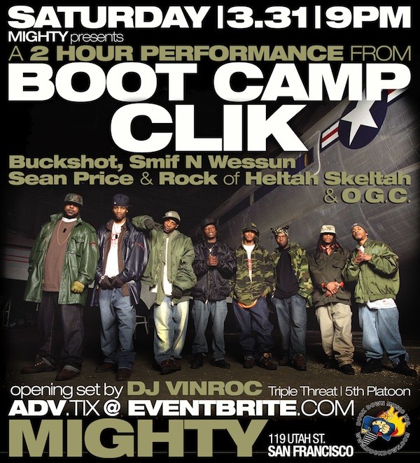 Boot Camp Clik Live – West Coast Tour Dates