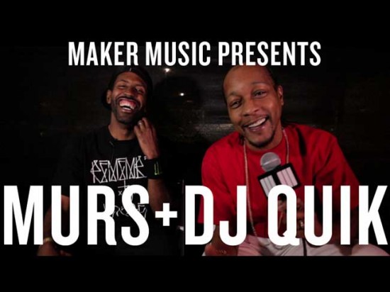 Maker Music: Murs Interviews DJ Quik [VIDEO]