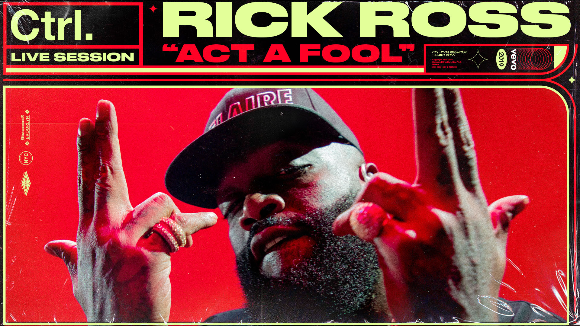 [VIDEO] Rick Ross performs Act A Fool and BIG TYME for Vevoâ€™s Ctrl series